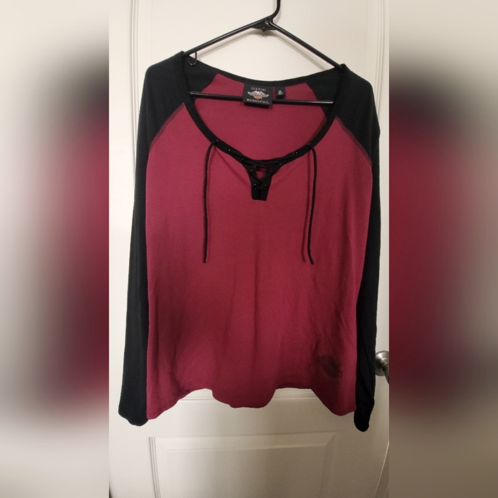Harley-Davidson woman's long sleeve shirt